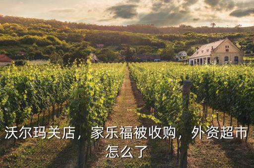 沃爾瑪關(guān)店，家樂(lè)福被收購(gòu)，外資超市怎么了