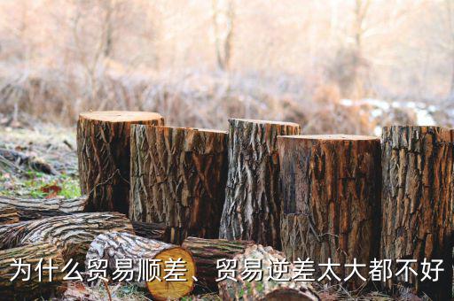 為什么貿易順差、貿易逆差太大都不好