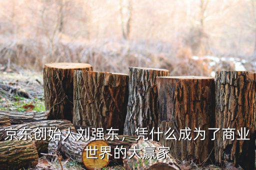 京東創(chuàng)始人劉強(qiáng)東，憑什么成為了商業(yè)世界的大贏家