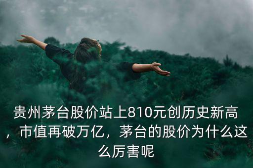 貴州茅臺(tái)股價(jià)站上810元?jiǎng)?chuàng)歷史新高，市值再破萬(wàn)億，茅臺(tái)的股價(jià)為什么這么厲害呢