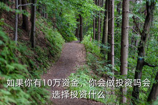 如果你有10萬資金，你會做投資嗎會選擇投資什么