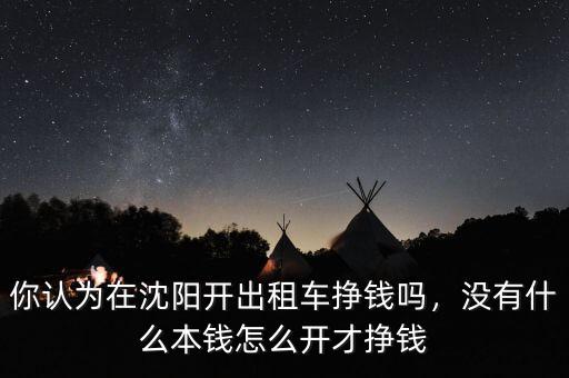 你認(rèn)為在沈陽(yáng)開(kāi)出租車(chē)掙錢(qián)嗎，沒(méi)有什么本錢(qián)怎么開(kāi)才掙錢(qián)