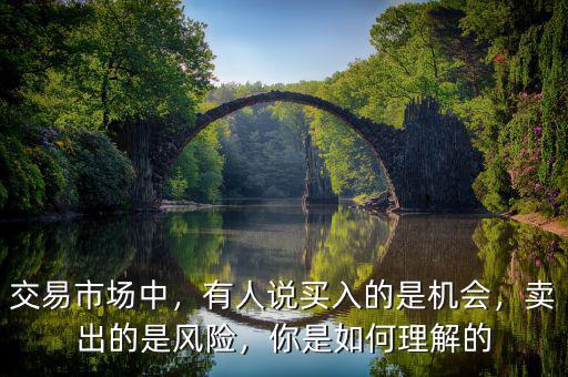 什么是交易風(fēng)險(xiǎn),賣(mài)出的是風(fēng)險(xiǎn)