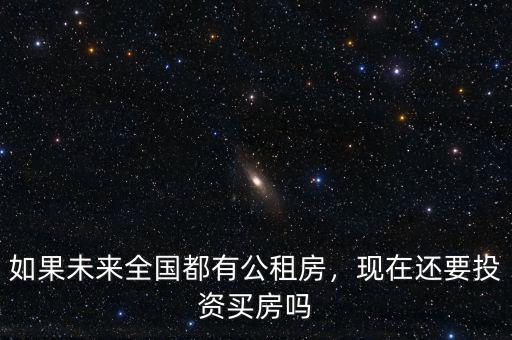 如果未來(lái)全國(guó)都有公租房，現(xiàn)在還要投資買(mǎi)房嗎