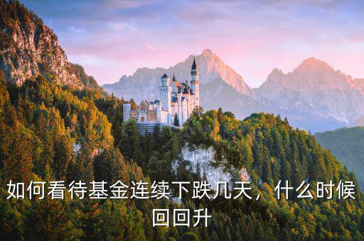 如何看待基金連續(xù)下跌幾天，什么時候回回升
