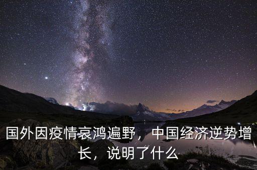 逆勢(shì)增長什么意思,中國經(jīng)濟(jì)逆勢(shì)增長