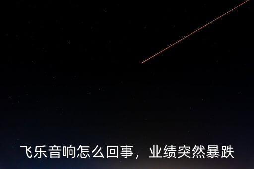飛樂音響怎么回事，業(yè)績突然暴跌