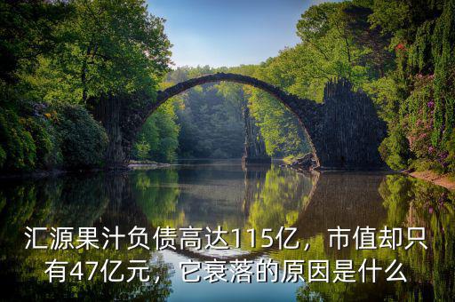 匯源果汁負(fù)債高達(dá)115億，市值卻只有47億元，它衰落的原因是什么