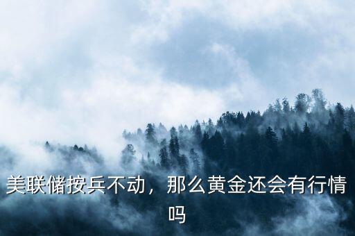 美聯(lián)儲(chǔ)按兵不動(dòng)，那么黃金還會(huì)有行情嗎
