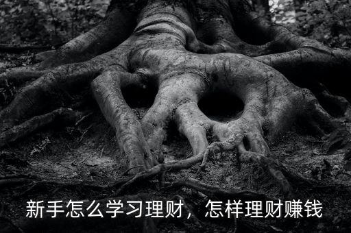 新手怎么學習理財，怎樣理財賺錢