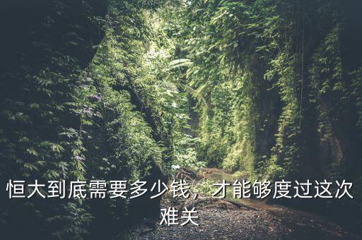 恒大到底借了多少錢,恒大集團破產(chǎn)以后