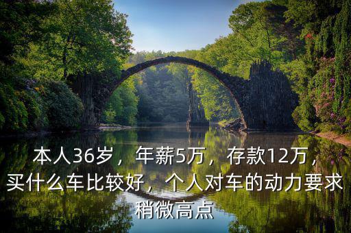 本人36歲，年薪5萬(wàn)，存款12萬(wàn)，買什么車比較好，個(gè)人對(duì)車的動(dòng)力要求稍微高點(diǎn)