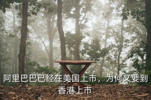 阿里巴巴已經(jīng)在美國(guó)上市，為何又要到香港上市