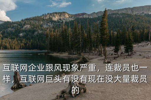 互聯(lián)網(wǎng)企業(yè)跟風現(xiàn)象嚴重，連裁員也一樣，互聯(lián)網(wǎng)巨頭有沒有現(xiàn)在沒大量裁員的