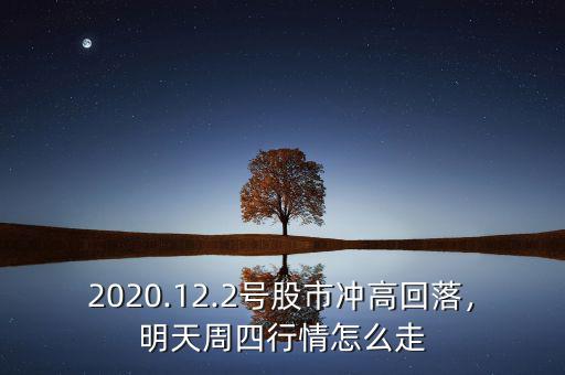 2020.12.2號股市沖高回落，明天周四行情怎么走