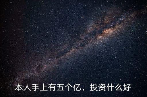 本人手上有五個(gè)億，投資什么好