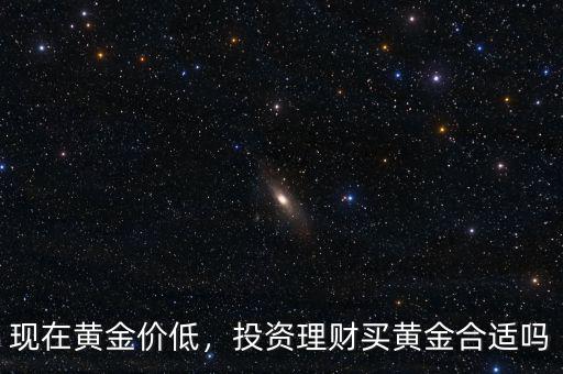 現(xiàn)在黃金價低，投資理財買黃金合適嗎