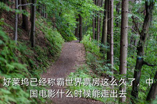 好萊塢已經(jīng)稱霸世界票房這么久了，中國電影什么時候能走出去
