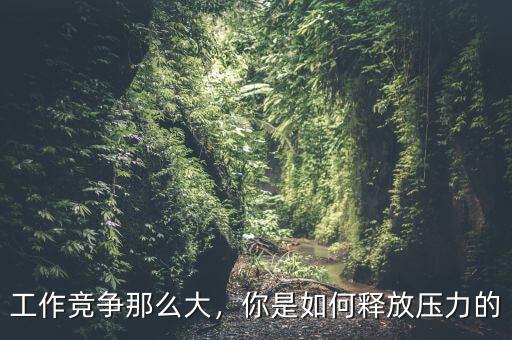 工作競爭那么大，你是如何釋放壓力的