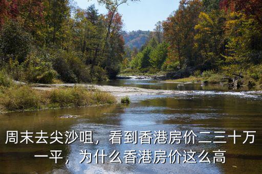 周末去尖沙咀，看到香港房?jī)r(jià)二三十萬一平，為什么香港房?jī)r(jià)這么高