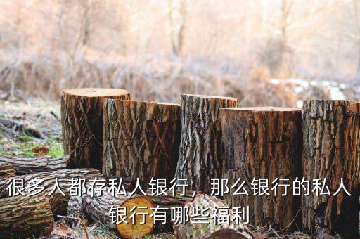很多人都存私人銀行，那么銀行的私人銀行有哪些福利