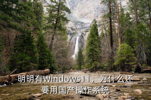 明明有Windows11，為什么還要用國(guó)產(chǎn)操作系統(tǒng)