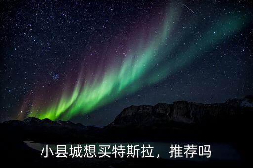小縣城想買特斯拉，推薦嗎