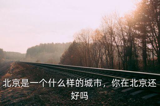 北京是一個(gè)什么樣的城市，你在北京還好嗎