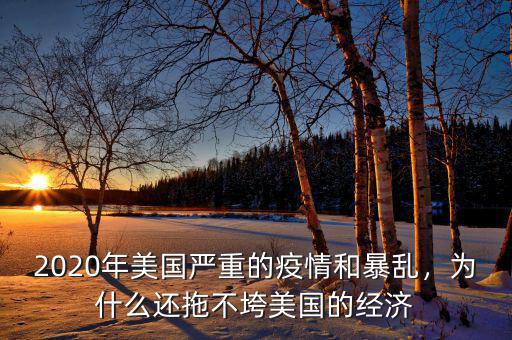 2020年美國嚴重的疫情和暴亂，為什么還拖不垮美國的經濟