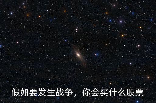 假如要發(fā)生戰(zhàn)爭，你會買什么股票