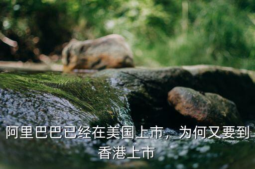 阿里巴巴已經(jīng)在美國上市，為何又要到香港上市