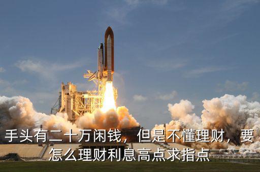 手頭有二十萬(wàn)閑錢(qián)，但是不懂理財(cái)，要怎么理財(cái)利息高點(diǎn)求指點(diǎn)