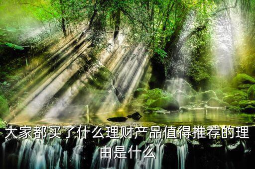 目前買什么理財產品好,有閑錢買什么理財產品好