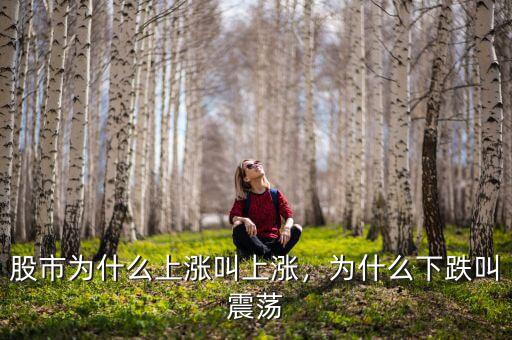 股市為什么上漲叫上漲，為什么下跌叫震蕩