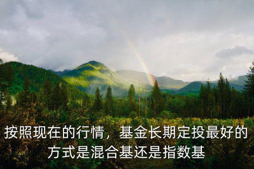 按照現(xiàn)在的行情，基金長期定投最好的方式是混合基還是指數(shù)基