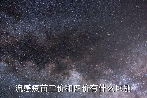 什么是四價流感疫苗,四價流感疫苗是什么