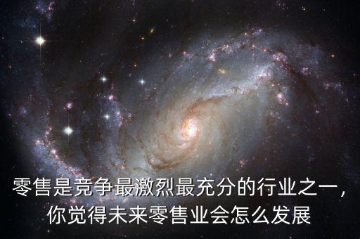 零售是競爭最激烈最充分的行業(yè)之一，你覺得未來零售業(yè)會怎么發(fā)展
