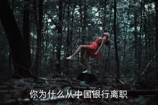 你為什么從中國銀行離職