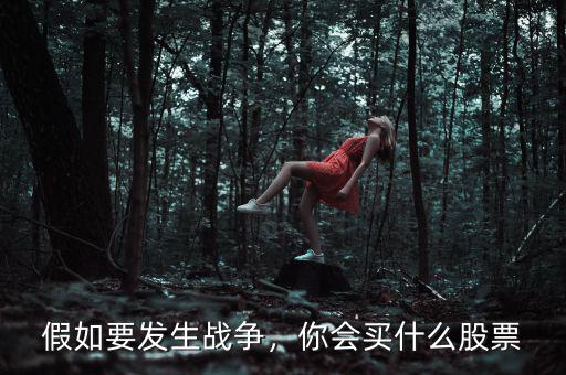 假如要發(fā)生戰(zhàn)爭(zhēng)，你會(huì)買(mǎi)什么股票
