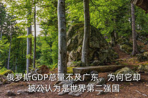 俄羅斯GDP總量不及廣東，為何它卻被公認(rèn)為是世界第二強(qiáng)國