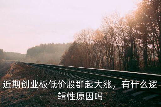 近期創(chuàng)業(yè)板低價股群起大漲，有什么邏輯性原因嗎