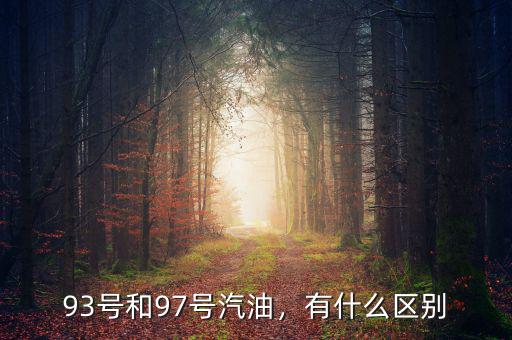 93號(hào)和97號(hào)汽油，有什么區(qū)別
