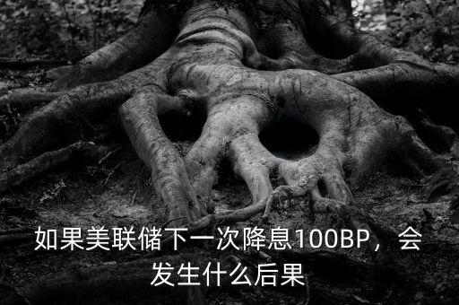 如果美聯(lián)儲(chǔ)下一次降息100BP，會(huì)發(fā)生什么后果