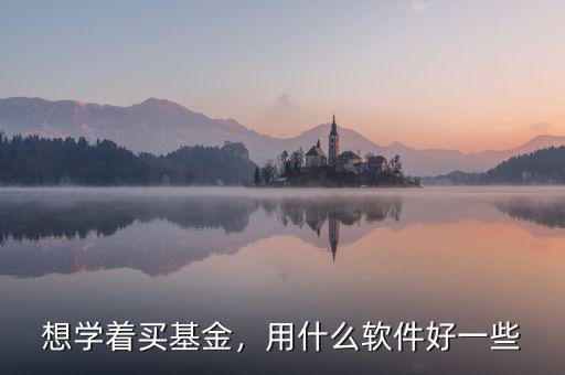 想學(xué)著買(mǎi)基金，用什么軟件好一些