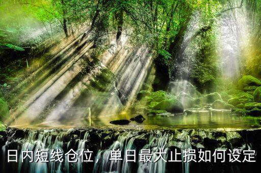 日內(nèi)短線倉位，單日最大止損如何設(shè)定