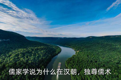 儒家學(xué)說為什么在漢朝，獨尊儒術(shù)