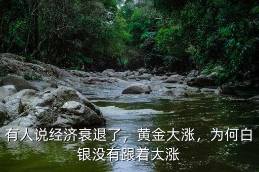 有人說經(jīng)濟(jì)衰退了，黃金大漲，為何白銀沒有跟著大漲