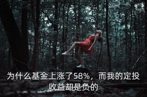 為什么基金上漲了58%，而我的定投收益卻是負的