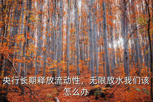 央行長期釋放流動(dòng)性，無限放水我們該怎么辦
