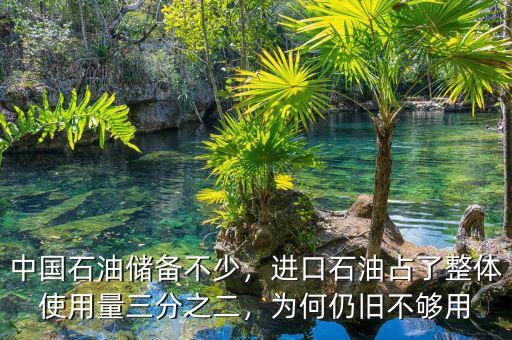 中國石油儲備不少，進口石油占了整體使用量三分之二，為何仍舊不夠用